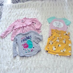 Baby Girl T-shirts size 24 months.